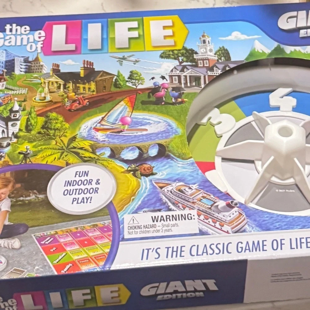 Hasbro The Game of Life Giant Edition - Multicolor